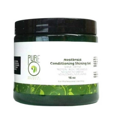 Pure Neatbraid Conditioning Shining Gel - 16 oz - ANNS BEAUTY SUPPLY